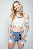 Wanderlust Crochet Crop Top